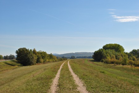 Az ún. Rómaiak nyomában a Duna mentén nemzetközi turistaútvonal Izsánál